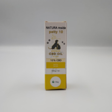 NATURA INSIDE-Premium λάδι CBD για κατοικίδια με 90% λάδι σολομού και 10% CBD,10ml
