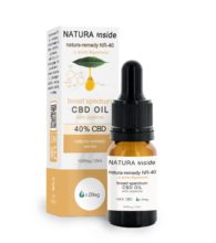 NATURA INSIDE Natura-remedy 40% Λάδι CBD Ευρέος Φάσματος με Πιπερίνη ,10ml